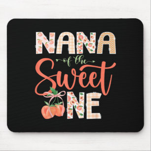 Nana von The Sweet One Peach 1. Geburtstagsmädchen Mousepad