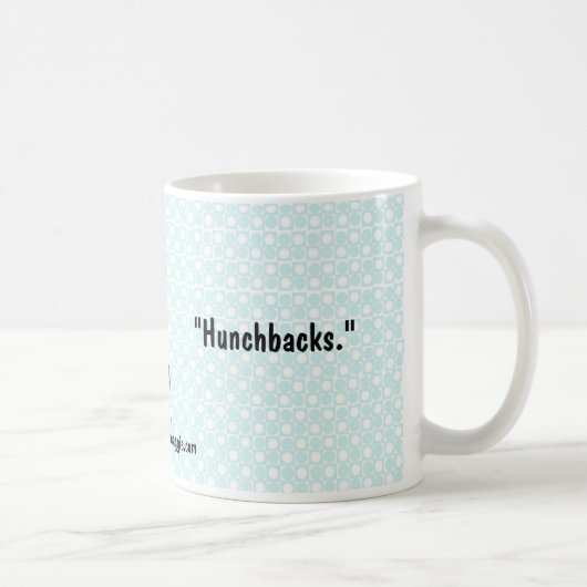 Nana-Waren "Bucklige " Kaffeetasse (Rechts)