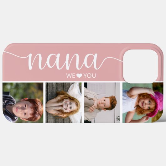 Nana We Liebe You Foto Case-Mate iPhone Hülle (Rückseite (Horizontal))