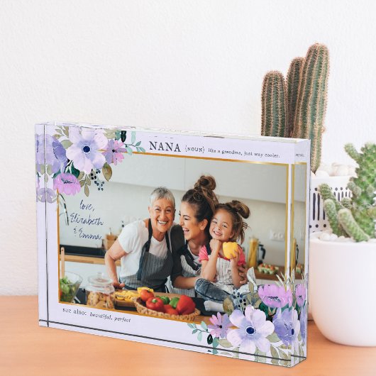 Nana | Wie eine Oma nur Cooler Foto Block