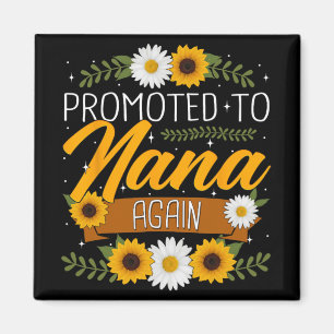 Nana wieder Sonnenblumen erste Mal New Nana Magnet