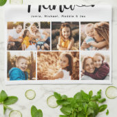 Nana Wir Liebe Sie hören Moderne FotoCollage Geschirrtuch (Gefaltet)