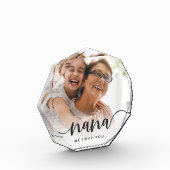Nana Wir Liebe Sie | Oma Script Overlay Fotoblock (Links)