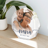 Nana Wir Liebe Sie | Oma Script Overlay Fotoblock
