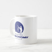 Nanaimo Astronomie-Logo-Produkte Kaffeetasse (Vorderseite Links)