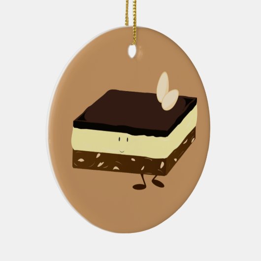 Nanaimo-Bar lächeln Keramikornament (Rechts)