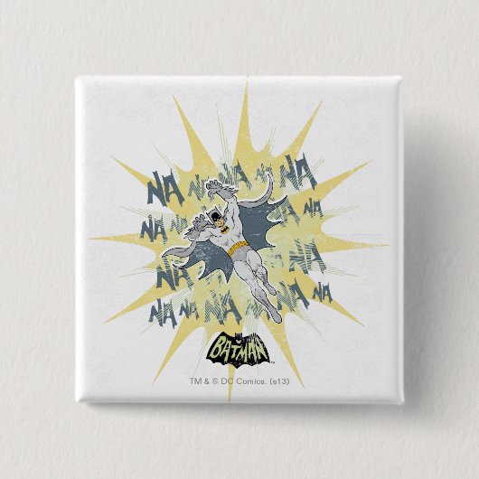 NANANANANANA Batman Grafik Button (Vorderseite)