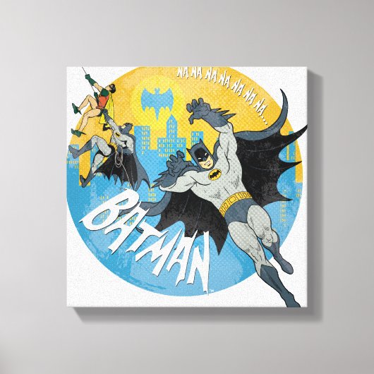 NANANANANANA Batman Icon Leinwanddruck (Vorderseite)