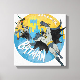 NANANANANANA Batman Icon Leinwanddruck