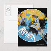 NANANANANANA Batman Icon Postkarte (Vorne/Hinten)
