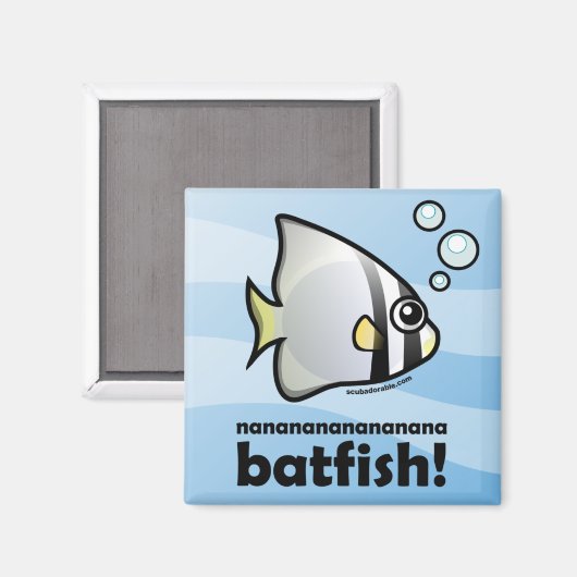 nanananananana Batfish! Magnet (Vorderseite/Rückseite)
