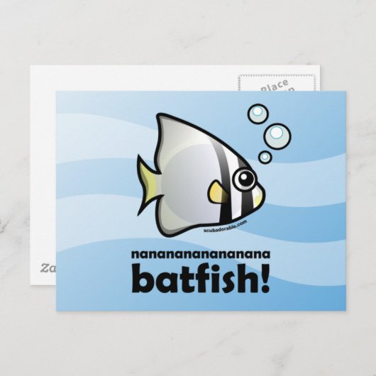 nanananananana Batfish! Postkarte (Vorne/Hinten)