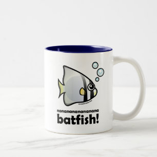 nananananananana Batfish! Zweifarbige Tasse