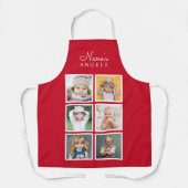 Nana's Angels Custom Six Foto Template Schürze (Vorderseite)