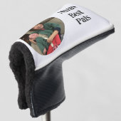 Nanas beste Pal(s) Foto-Putter-Abdeckung Golf Headcover (3/4 Vorderseite)