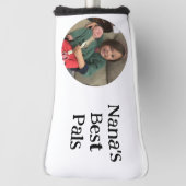 Nanas beste Pal(s) Foto-Putter-Abdeckung Golf Headcover (Rotieren 90)