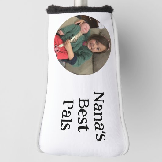 Nanas beste Pal(s) Foto-Putter-Abdeckung Golf Headcover (Rotieren 90)