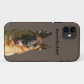 Nana's Big Baby German Shepherd Phone Case (Rückseite (Horizontal))