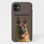 Nana's Big Baby German Shepherd Phone Case (Rückseite)