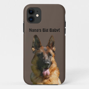 Nana's Big Baby German Shepherd Phone Case