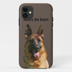 Nana's Big Baby German Shepherd Phone Case