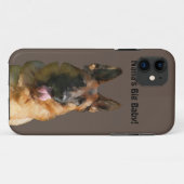 Nana's Big Baby German Shepherd Phone Case (Rückseite (Horizontal))