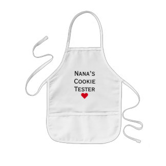 Nana's Cookie Tester Grandkids Kinderschürze
