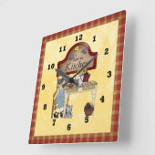 Nana's Country Kitchen Uhr (Winkel)