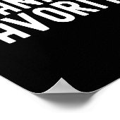 Nana's Favorite Family Baby Granhild Quote Family Poster (Ecke)