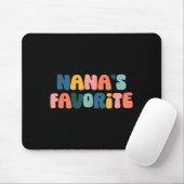 Nana's Favorite Family Baby Granhild Quote  Mousepad (Mit Mouse)