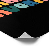 Nana's Favorite Family Baby Granhild Quote Poster (Ecke)