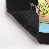 Nanas Fischerei Fischer ist es Glück oder wir Mousepad (Ecke)