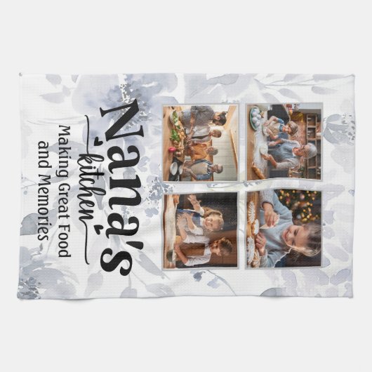 Nanas Fotos Geschirrtuch (Horizontal)