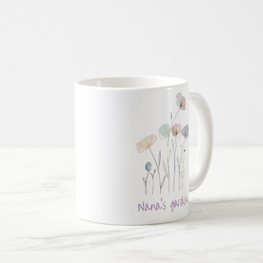 Nanas Garden-Tasse Kaffeetasse (VorderseiteRechts)