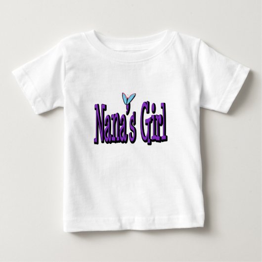 Nana's Girl Baby T-shirt (Vorderseite)