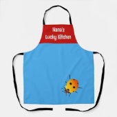 Nanas Glücksküchen-Marienkäfer Schürze (Vorderseite)