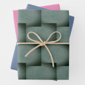 Nana's Hearts (Schwarz & Grau) Geschenkpapier Set (Beispiel)