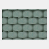 Nana's Hearts (Schwarz & Grau) Geschenkpapier Set (Vorderseite)