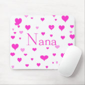 Nanas Herzen Mousepad (Mit Mouse)