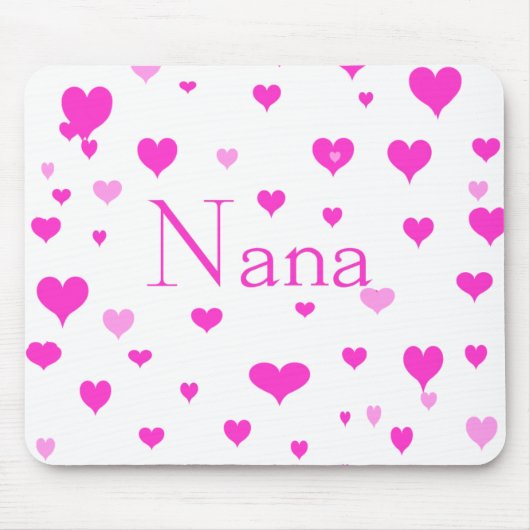 Nanas Herzen Mousepad (Vorne)