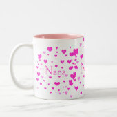 Nanas Herzen um mich Tasse (Links)