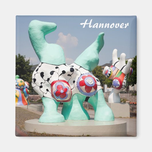 Nanas in Hannover Magnet (Vorne)