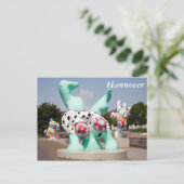 Nanas in Hannover Postkarte (Stehend Vorderseite)