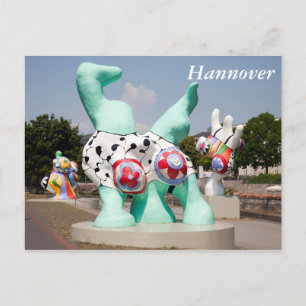 Nanas in Hannover Postkarte