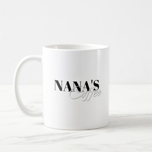 Nanas Kaffee Kaffeetasse (Links)