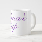 Nanas Kaffeetasse Jumbo-Tasse (Vorderseite Rechts)