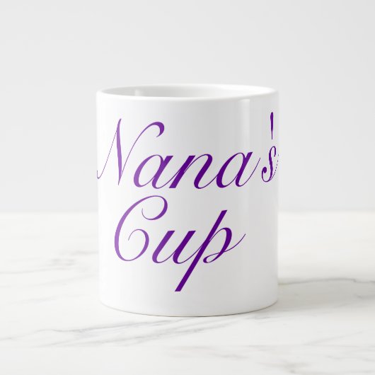 Nanas Kaffeetasse Jumbo-Tasse (Vorderseite)
