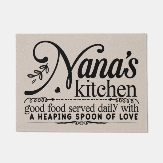 Nana's Kitchen Doormat Fußmatte (Vorderseite)