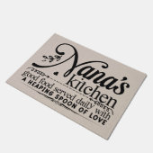 Nana's Kitchen Doormat Fußmatte (Schrägansicht)