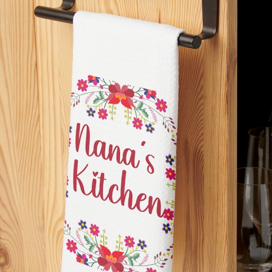 Nana's Kitchen Floral Geschirrtuch